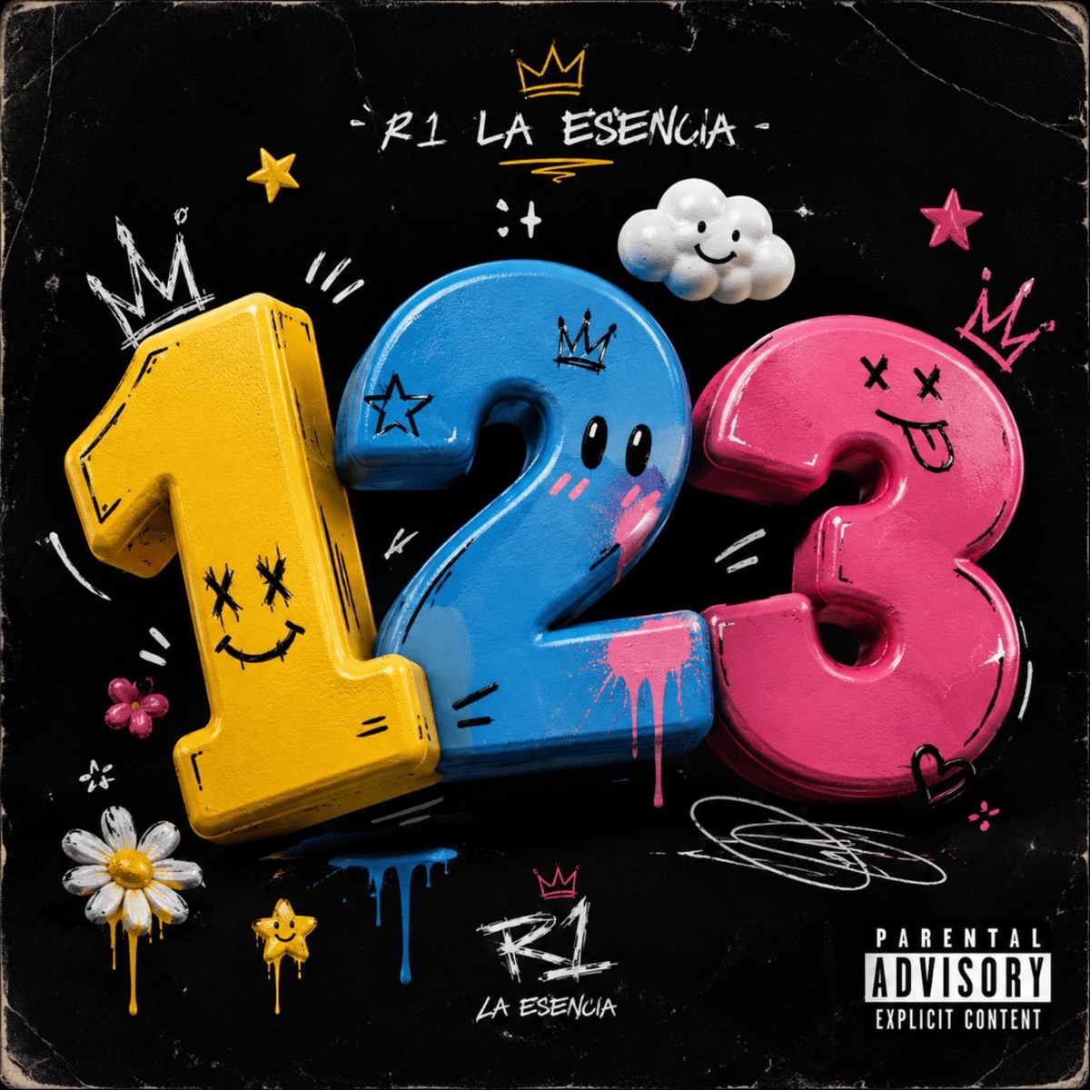 123 - Single by R1 La Esencia & Javish album cover