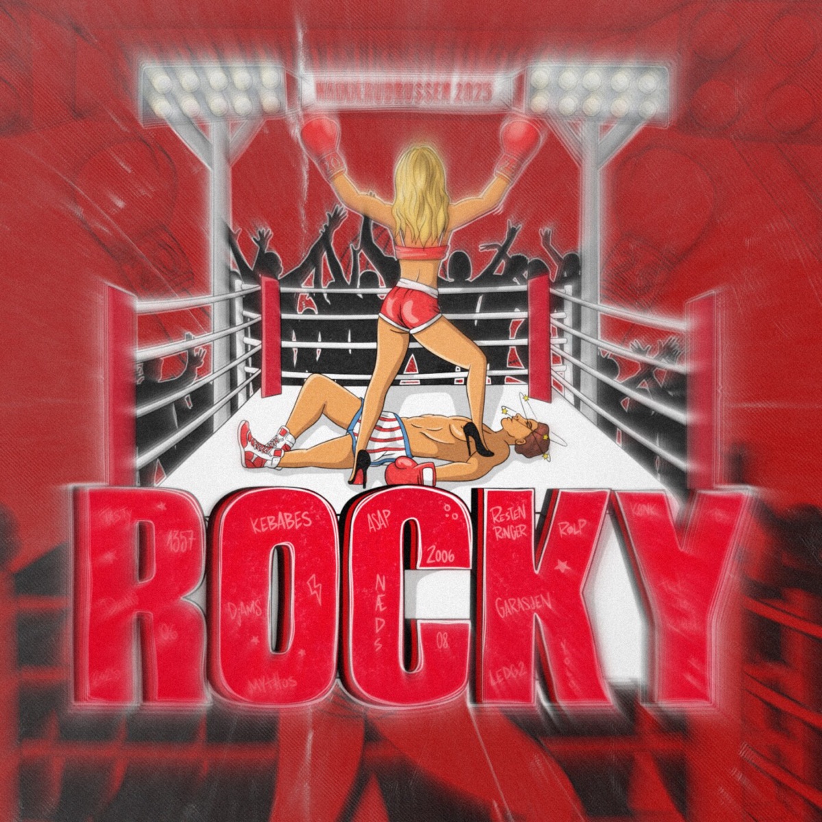 ROCKY 2025 - Single by Kushko & HUNKS album cover