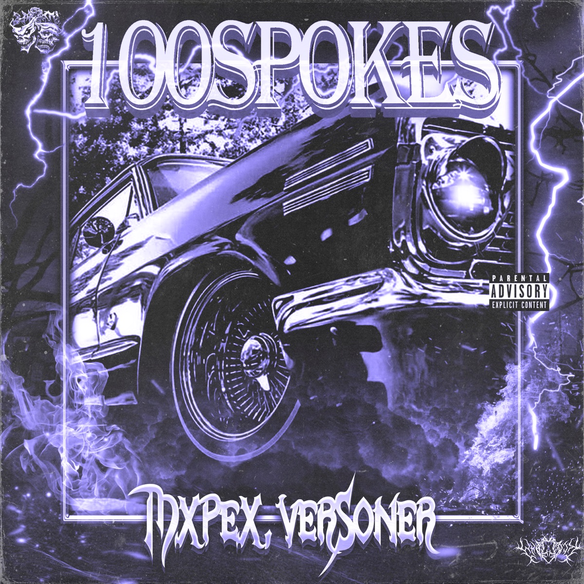 100SPOKES - Single by MXPEX & Versoner album cover
