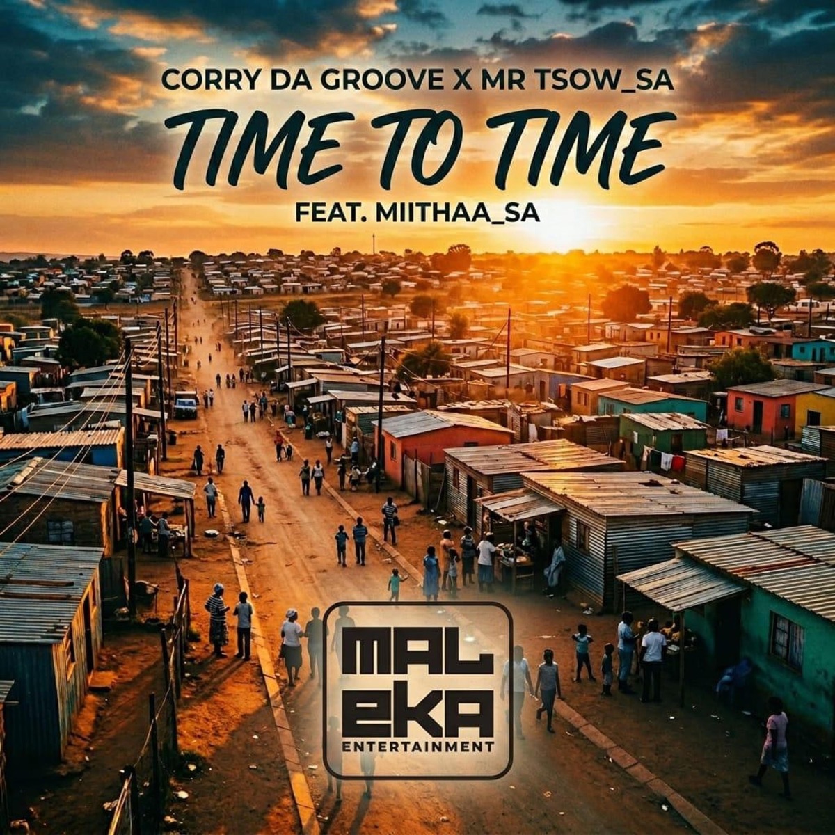 Time to Time (feat. Mr Tsow_SA & MiiThaa_SA) - Single by DJ Corry Da Groove album cover