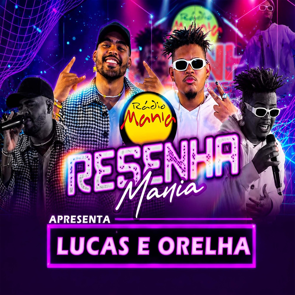 RESENHA MANIA | LUCAS E ORELHA (AO VIVO) - EP by Mania do Brasil & Lucas e Orelha album cover