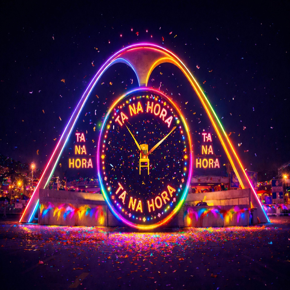 Ta na hora - Single by ryan do couro, MC 2K da CH & DJ Abilio album cover