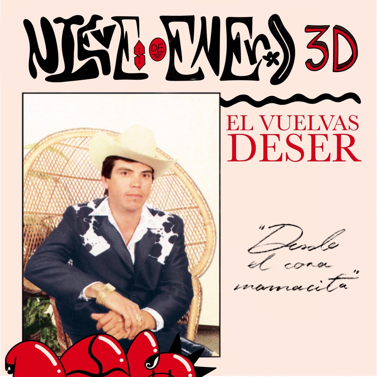 Nieves de Enero 3D - Single by el Vuelvas & DeseR album cover