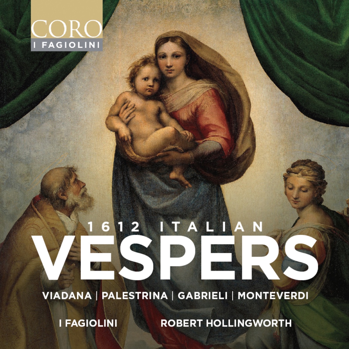 1612 Italian Vespers by I Fagiolini & Robert Hollingworth album cover