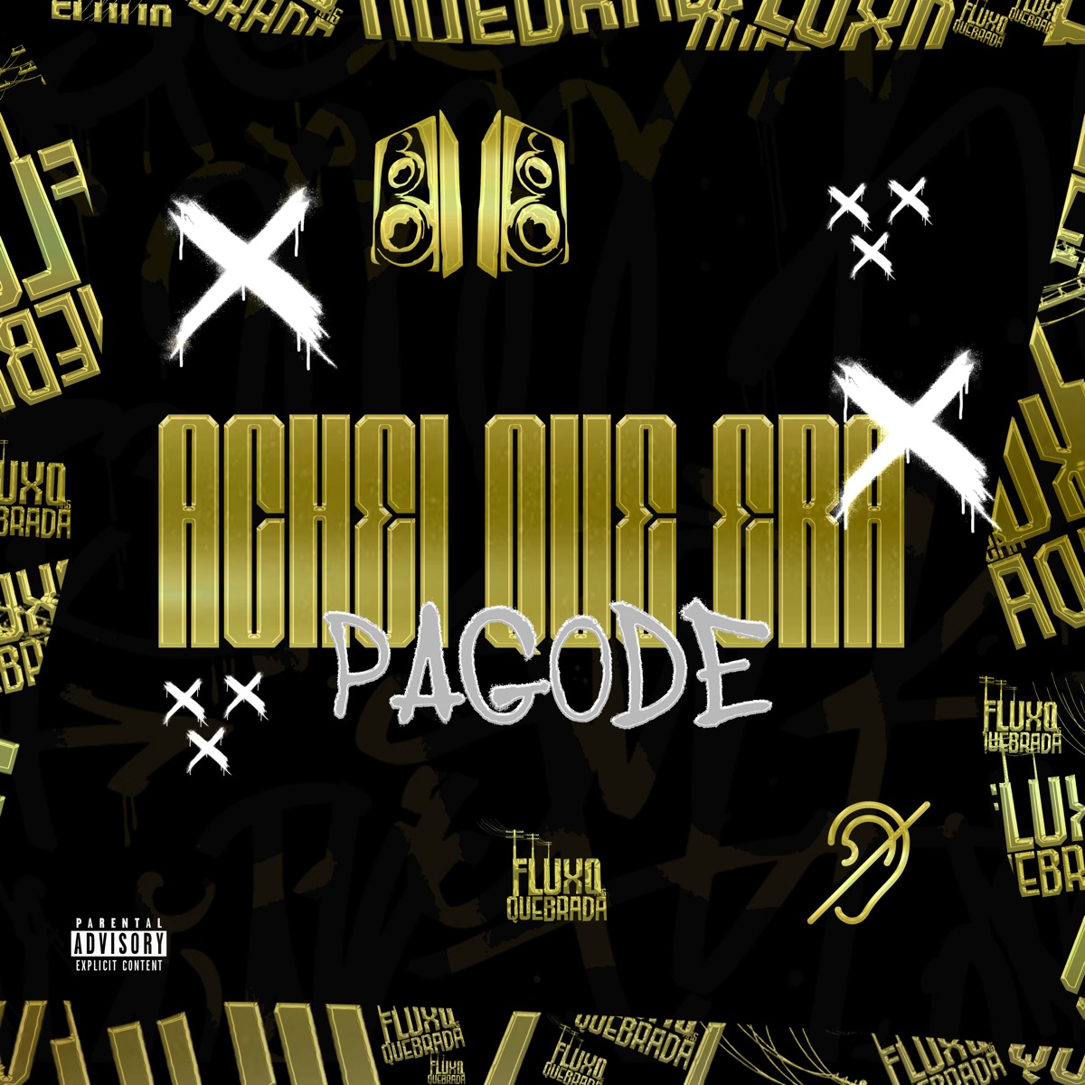 Achei Que Era Pagode (feat. Fluxo Nas Quebradas) - Single by DJ NVS, Mc Priscila & Mc Magrinho album cover