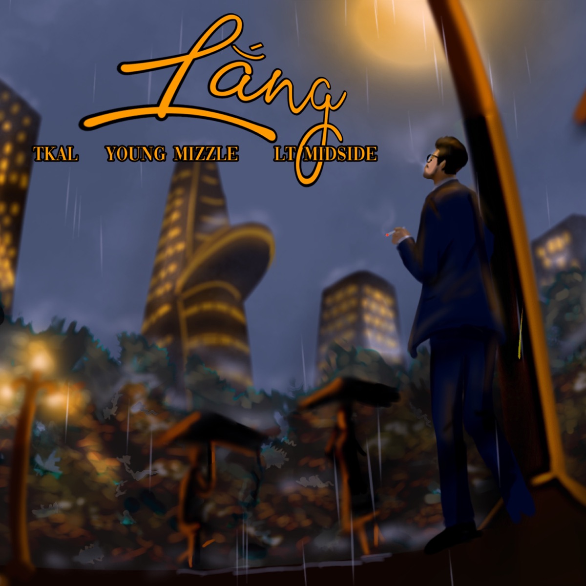 Lắng - Single by Tkal, Young Mizzle & LT Midside album cover