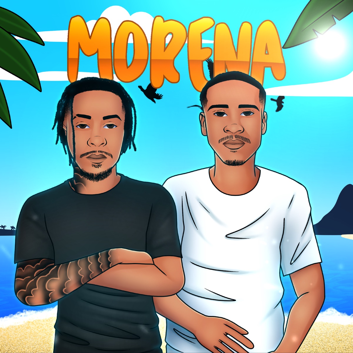 Morena - Single by Fluiuwater, Yolfloy & Cloudt album cover