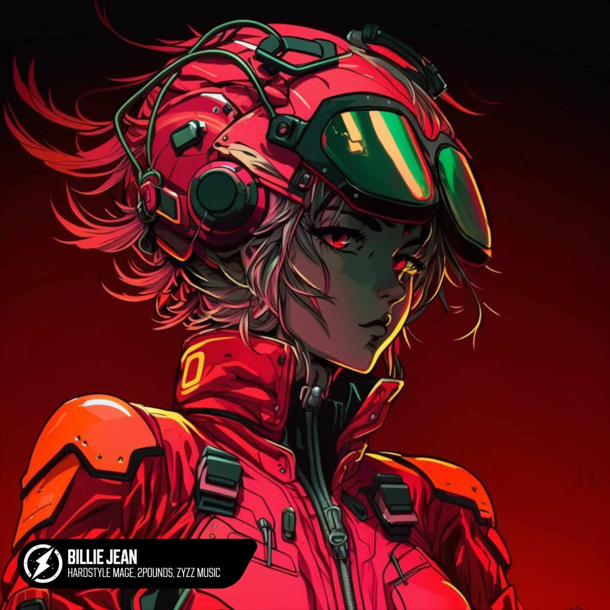 Billie Jean - Single by HARDSTYLE MAGE, 2Pounds & Zyzz Music album cover