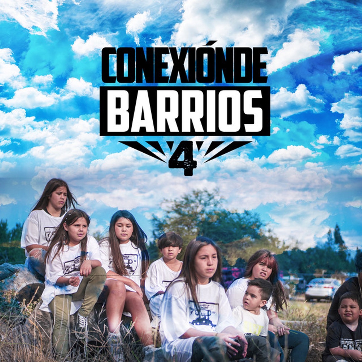 Conexión De Barrio 4 (feat. ZKT1 TRIBU, Rupa Daya, Tricky og, Confuso, Don Xinoughi, Felipe chico bueno, GRECO NEGRON, Jah Sito, Kirmotta Black, Calambre, Luanko, Margihuanero, Maria Zion & MISIONERO) - EP by Roots Moe, Lechero Mon & Nitro MC album cover
