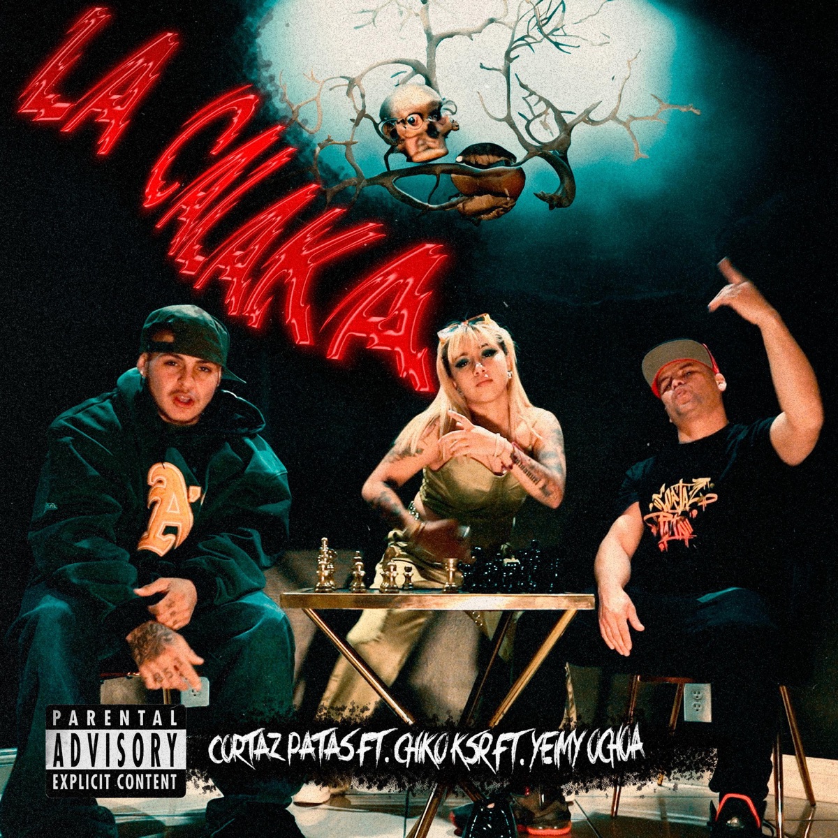La Calaka (feat. Chiko KSR & Yeimy Ochoa) - Single by Cortaz Patas album cover