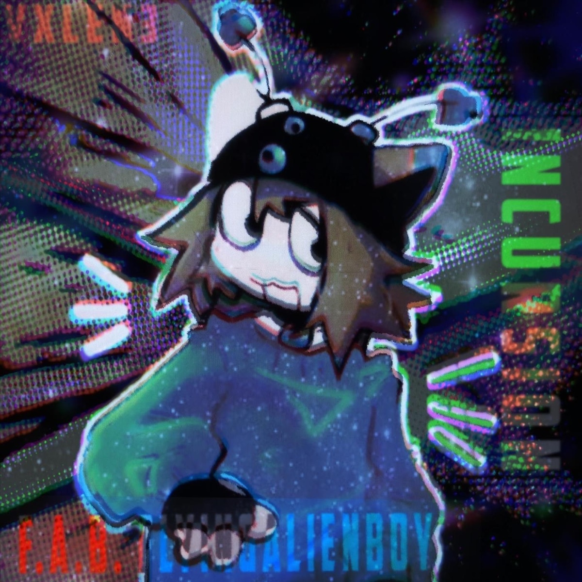 Incursion - Single by F.A.B. flyingalienboy & VXlen3 album cover