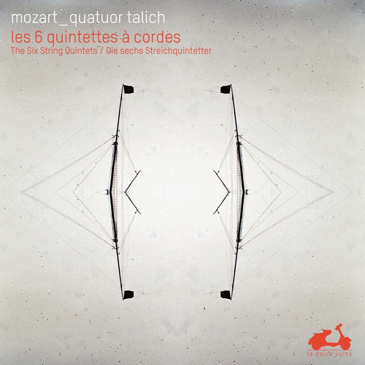 Mozart: The Six String Quintets by Talich Quartet & Karel Řehák album cover