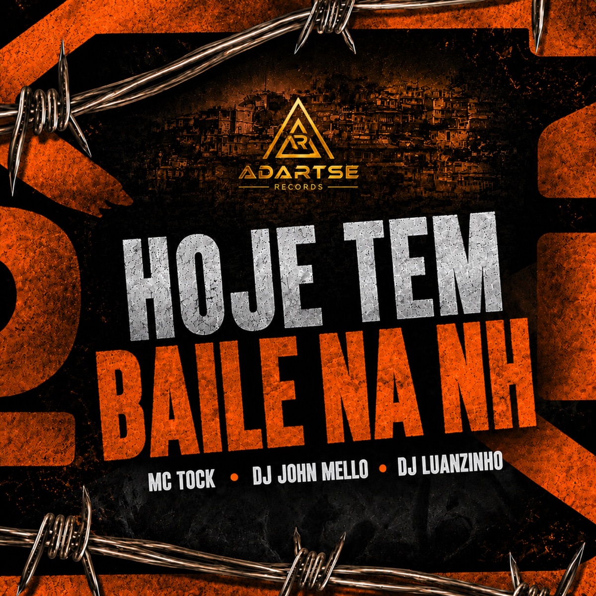 HOJE TEM BAILE NA NH - Single by MC TOCK, Dj Luanzinho & Dj John Mello album cover