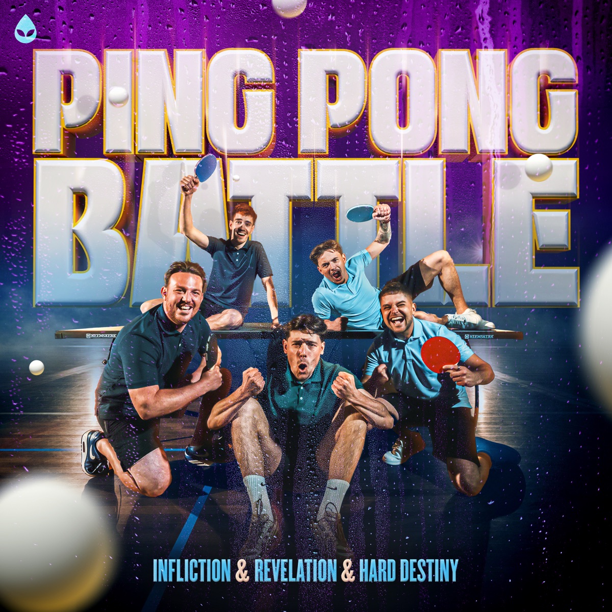 Ping Pong Battle - Single by Infliction, Revelation & Hard Destiny album cover