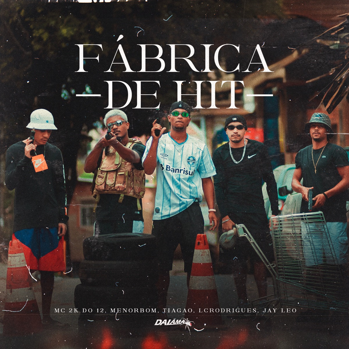 Fábrica de Hit (feat. Tiagão & LCRodrigues) - Single by Mc 2k Do 12, MenorBom & Jay Leo album cover