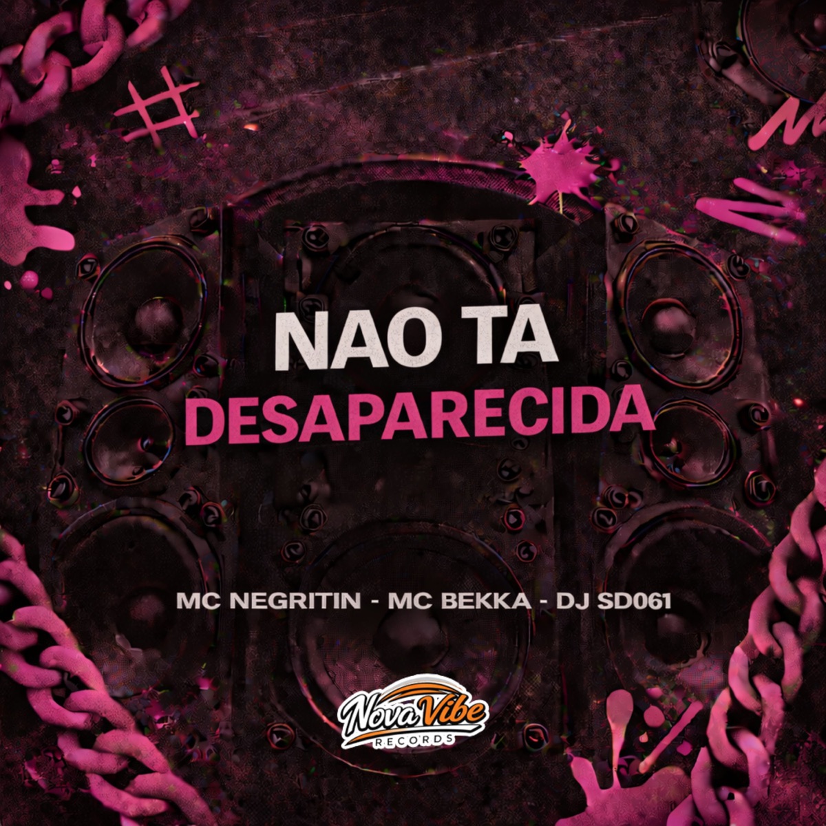 Não Ta Desaparecida - Single by MC Negritin, MC Bekka & DJ SD 061 album cover
