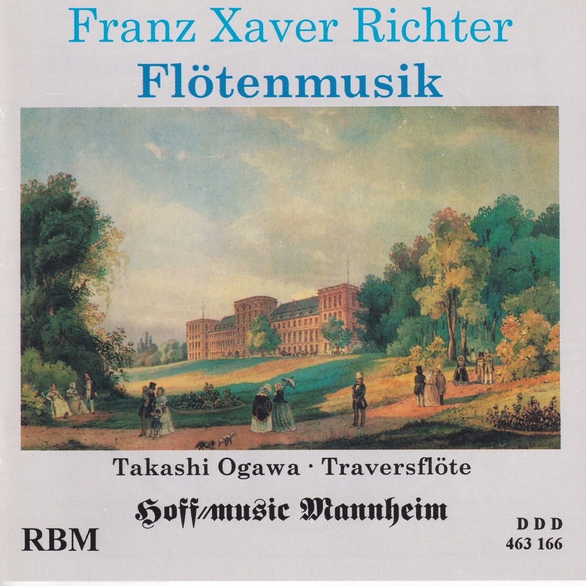 Richter: Music for Flute by Takashi Ogawa, Hoffmusic Mannheim & Maria Lindal album cover