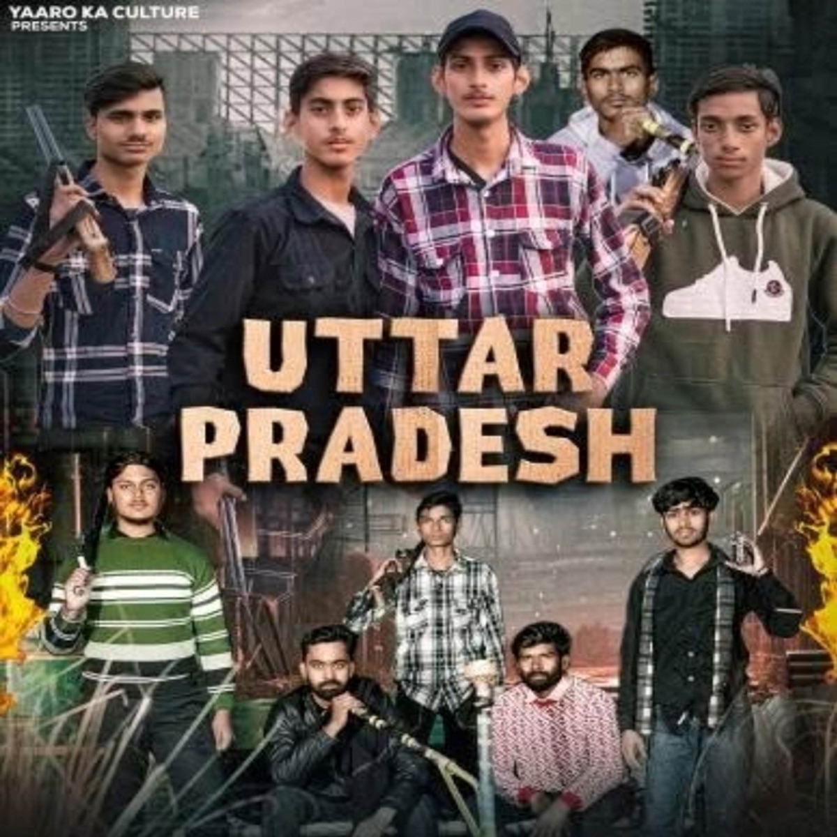 Uttar pradesh (feat. Vimal Thakur & Amit baisla) - Single by Abhay Rathore album cover