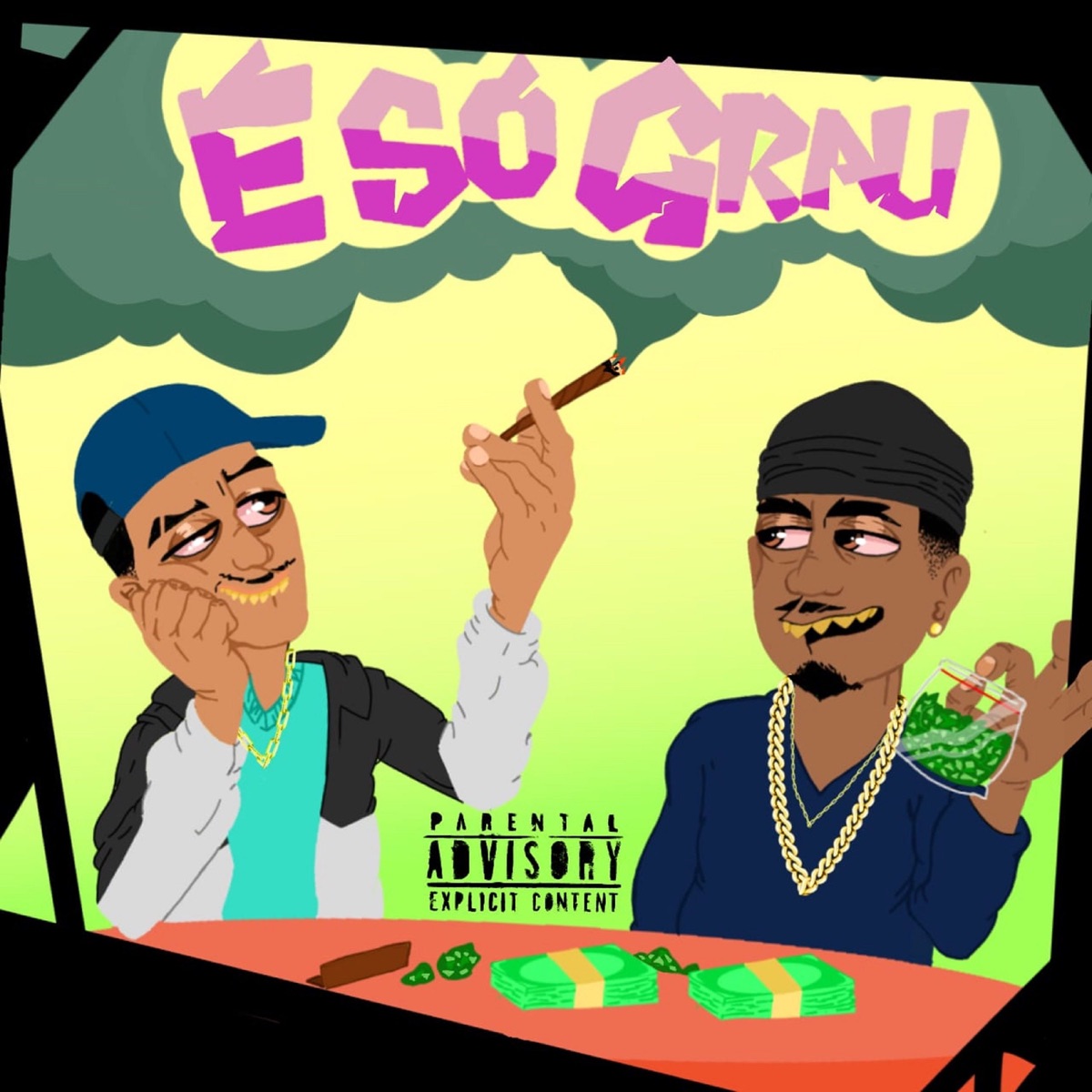 É Só Grau (feat. Xhina) - Single by Superboy 777 album cover