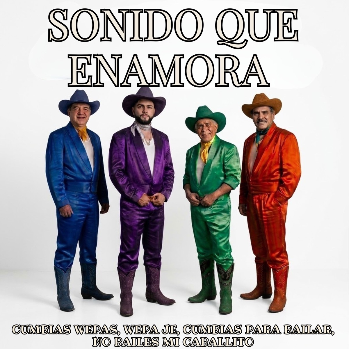 Sonido que Enamora by Cumbias Wepas, wepa je, Cumbias Para Bailar & No Bailes Mi Caballito album cover