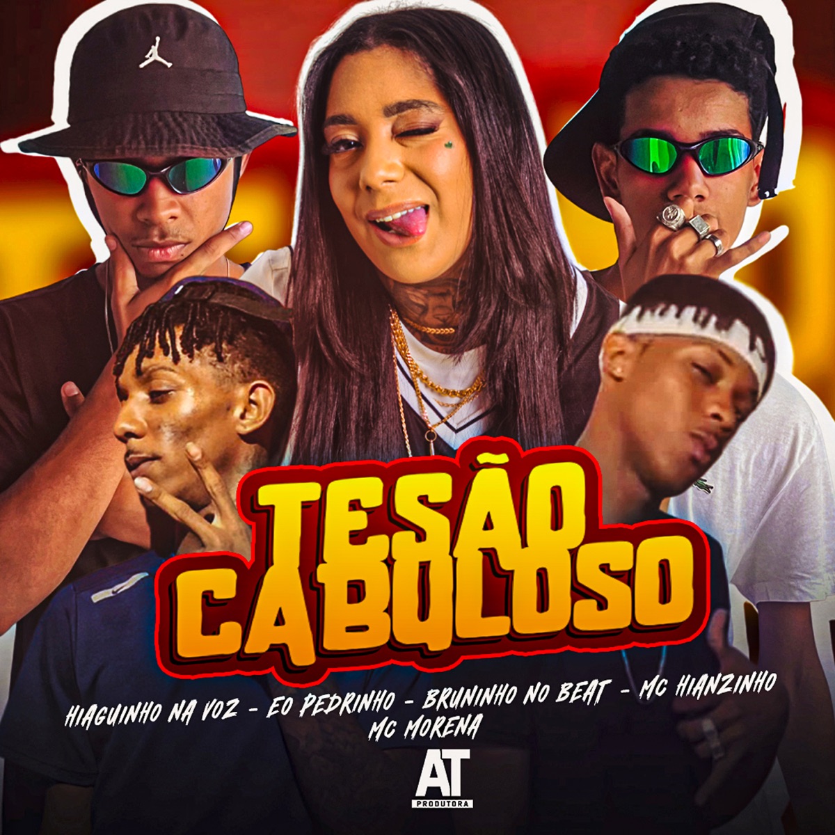 Tesão Cabuloso (feat. Eo Pedrinho & MC Morena) - Single by Bruninho no Beat, Hianzinho & Hiaguinho na Voz album cover