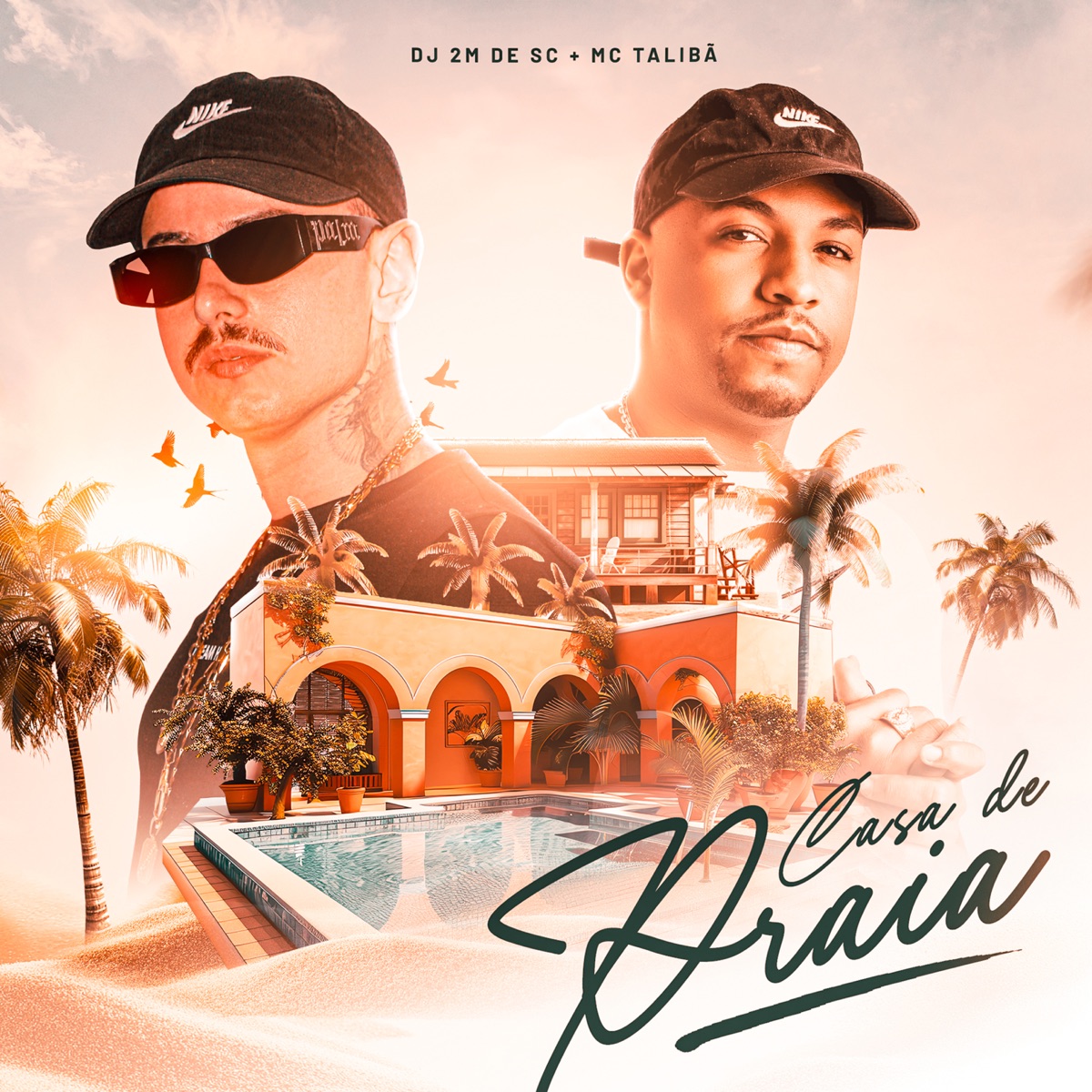 Casa de Praia - Single by MC Talibã & DJ 2M DE SC album cover