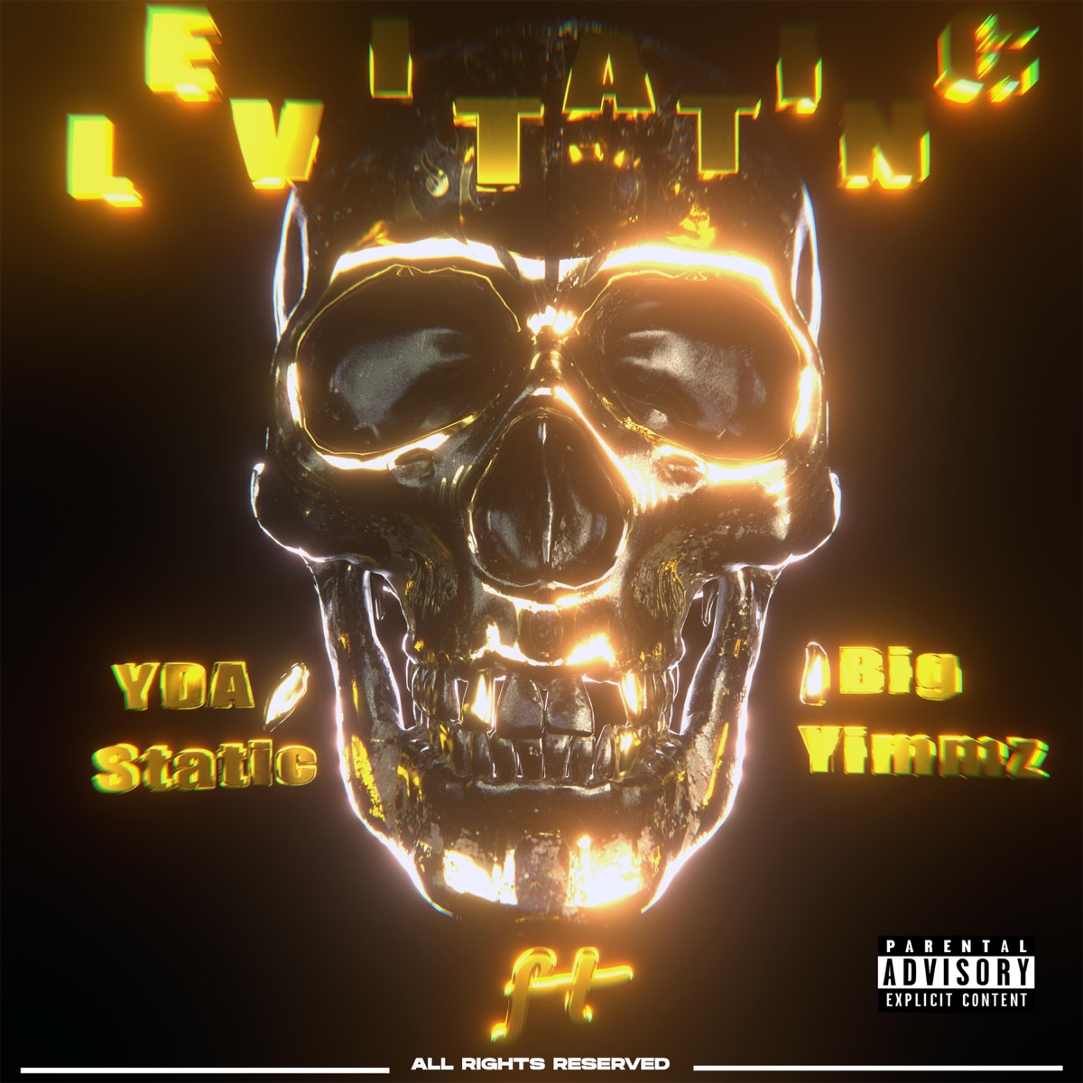 Levitating (feat. Big Yimmz) - Single by YDA static album cover