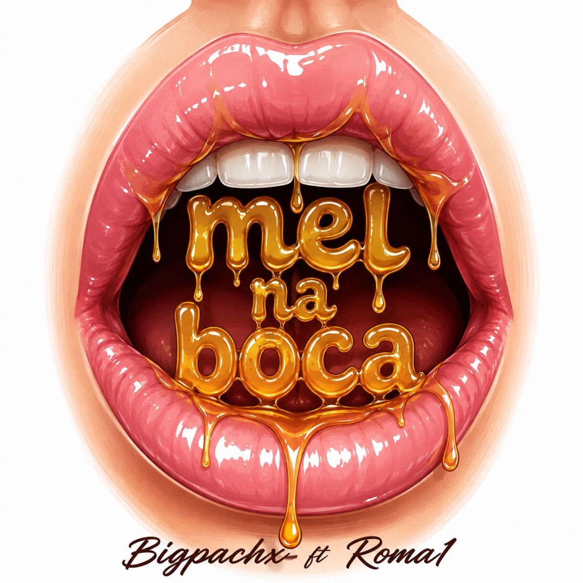 Mel na Boca (feat. romão) - Single by BigPachx album cover
