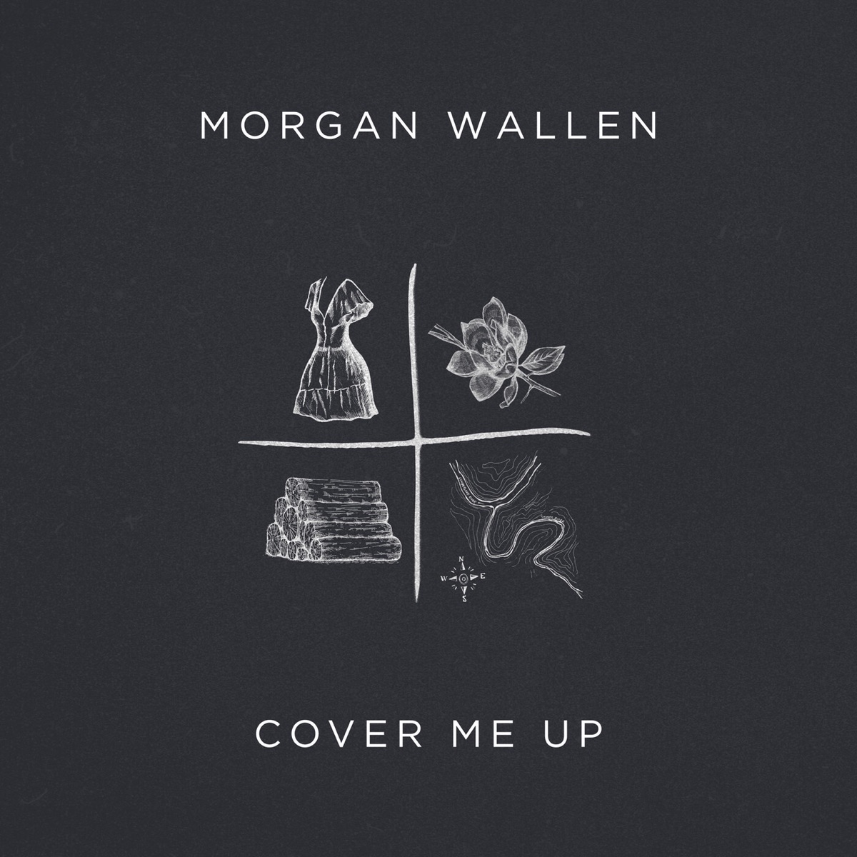 Cover Me Up - Single by Morgan Wallen album cover artwork