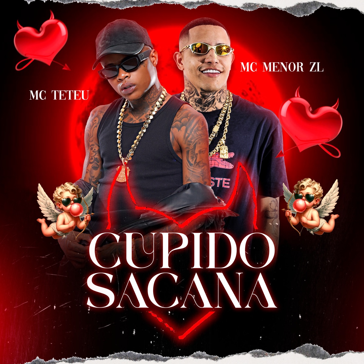 Cupido Sacana - Single by MC Teteu, MC Menor ZL, Dj Rick Ofc & Soneca album cover