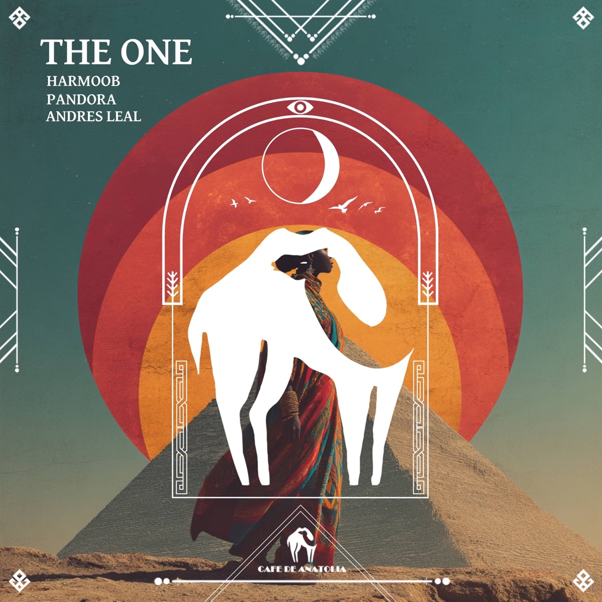 The One - Single by Harmoob, Pandora, Andres Leal & Cafe De Anatolia album cover