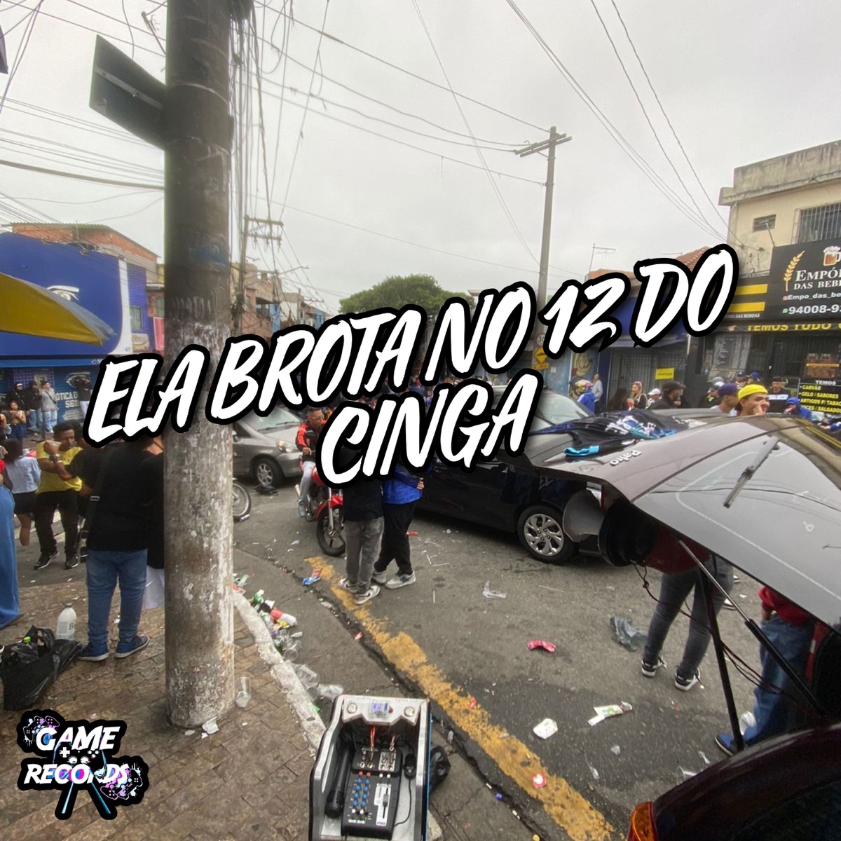 Ela Brota No 12 Do Cinga (feat. Game Records) - Single by DJ SANTTOS VL, MC MENOR DO ML & MC Binho SPC album cover