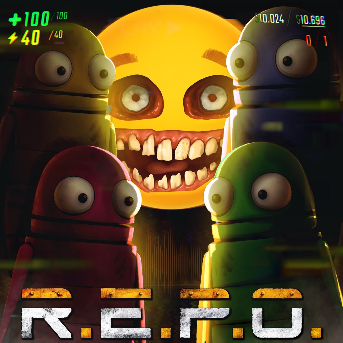 R.E.P.O. (feat. The Stupendium) - Single by Glitch Whisper & LongestSoloEver album cover