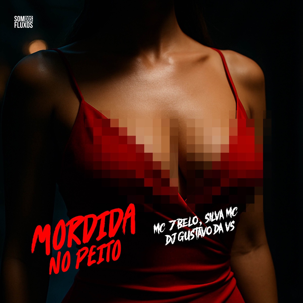 Mordida no Peito (feat. Mc 7 Belo & Silva Mc) - Single by DJ GUSTAVO DA VS album cover