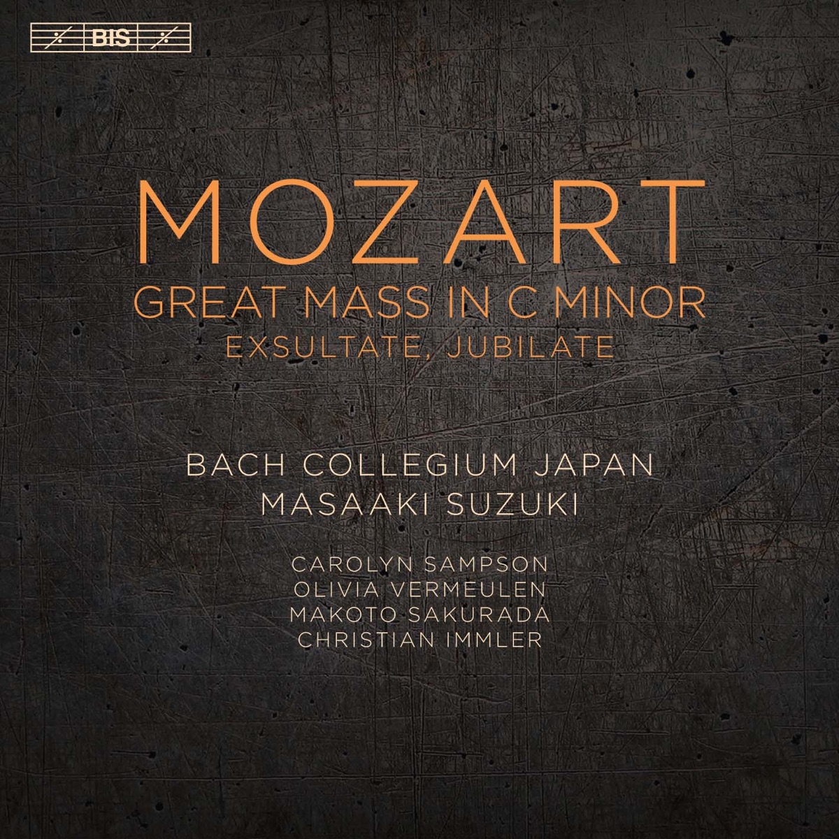 Mozart: Great Mass in C Minor & Exsultate, Jubilate by Bach Collegium Japan & Masaaki Suzuki album cover