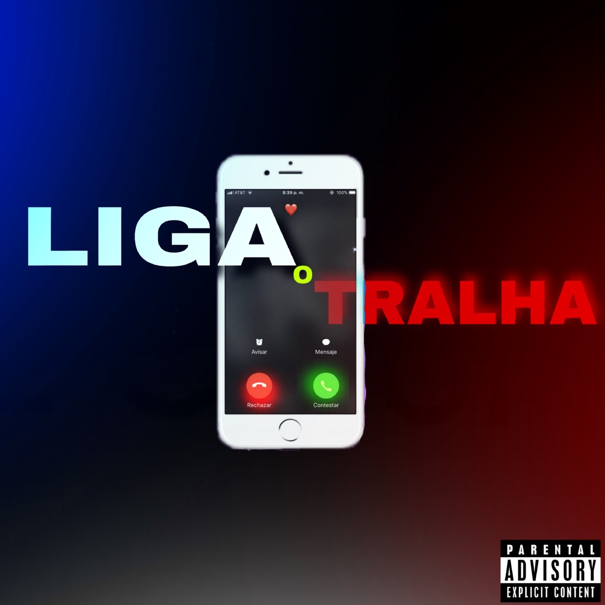 LIGA O TRALHA - Single by enitexis & Mc LEO LK album cover
