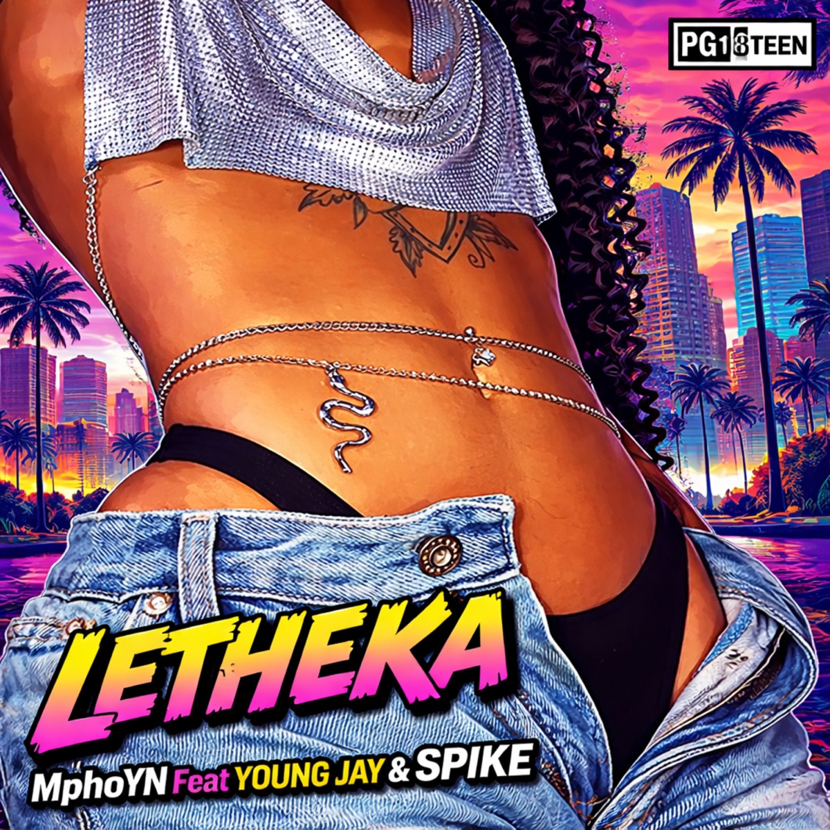 Letheka (feat. Young Jay & Spike Scott) - Single by MphoYN album cover