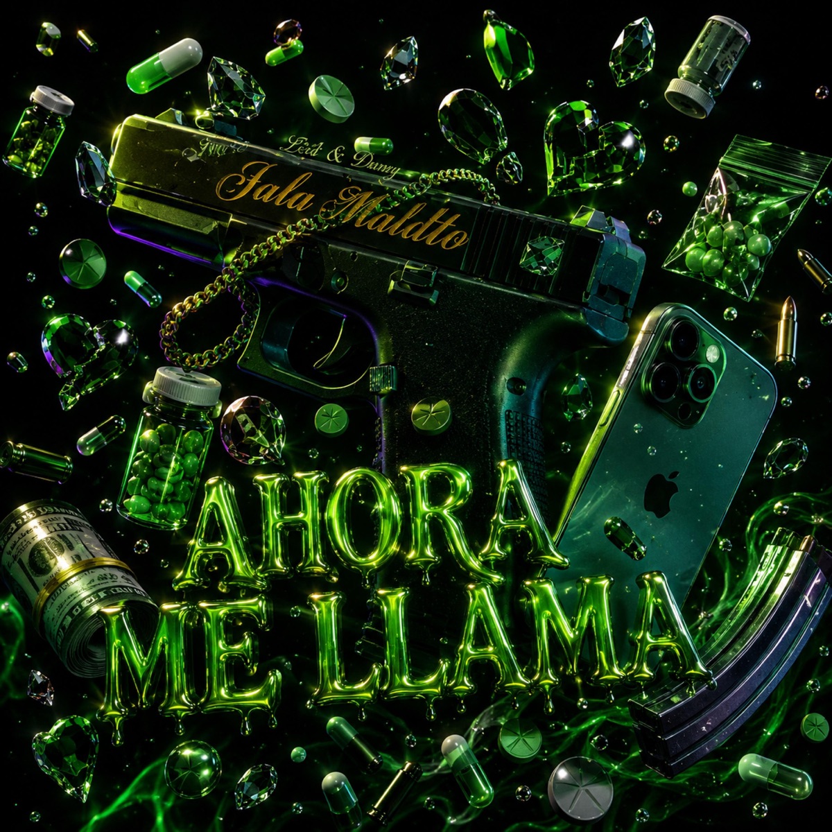 AHORA ME LLAMA (feat. Amzu Slade & Nayzel) - Single by Yayo On The Beat album cover