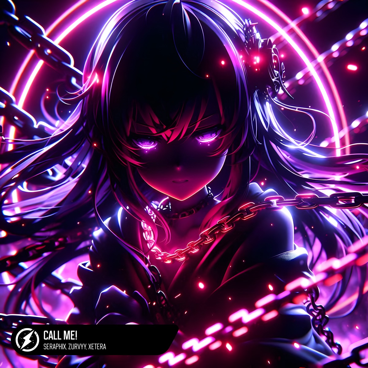 CALL ME! - Single by SERAPHIX, Zurvyy, Xetera & Phonk King album cover