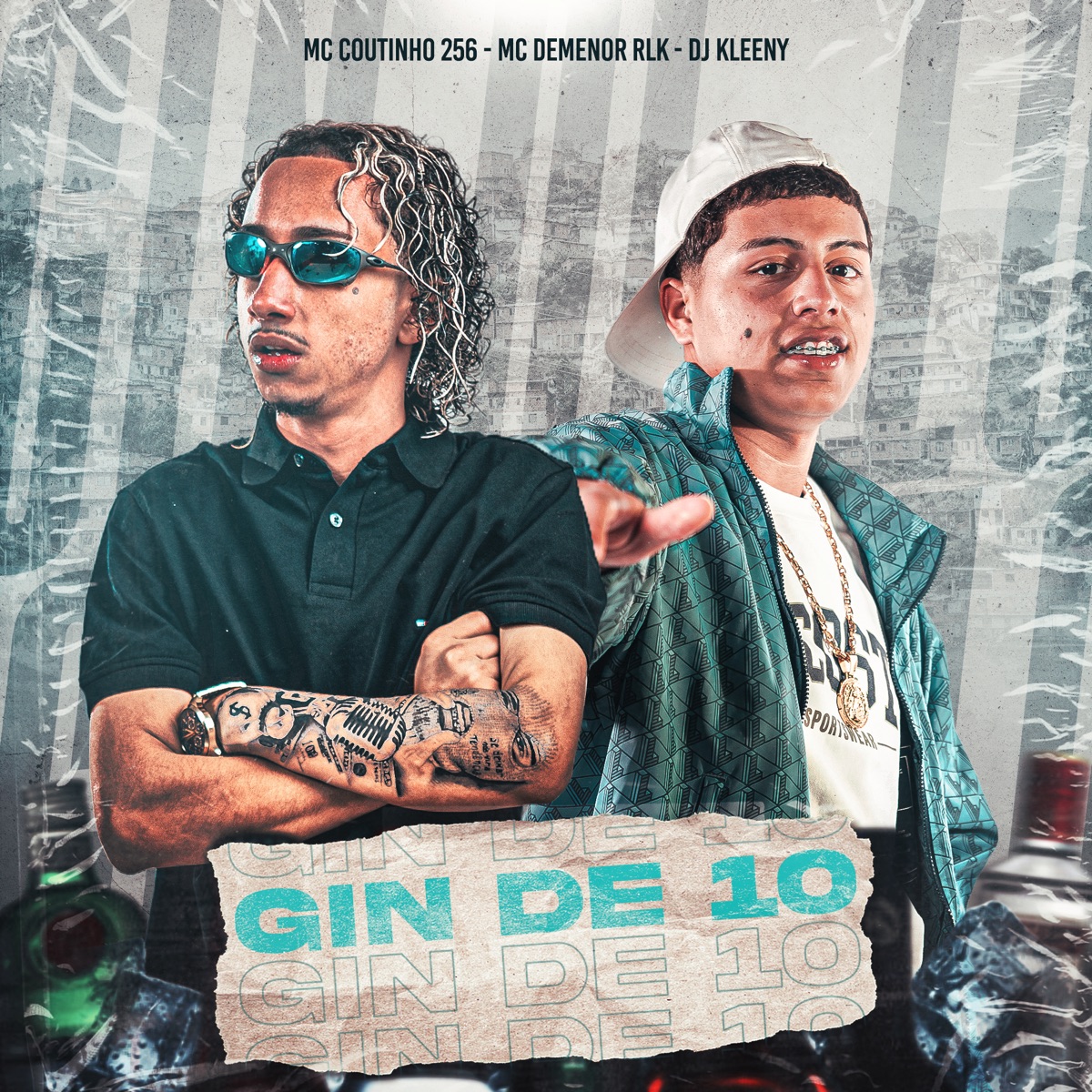 GIN DE 10 - Single by Mc Coutinho 256, Mc Demenor RLK & DJ KLEENY album cover