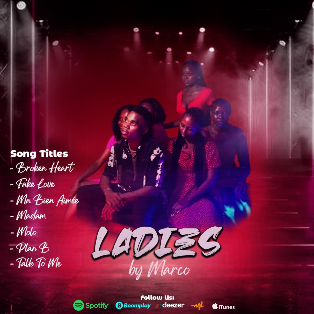 LADIES by MARCO IB album cover