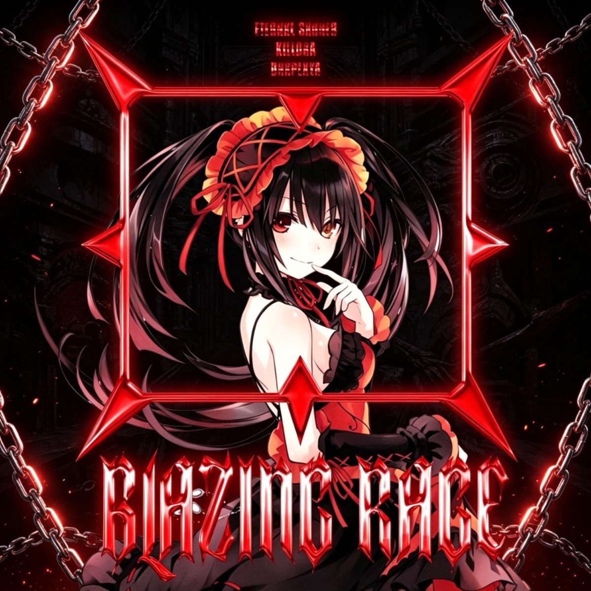 BLAZING RAGE - Single by ETERNXL SXNNER, UNXPLXYA & k1lløra album cover