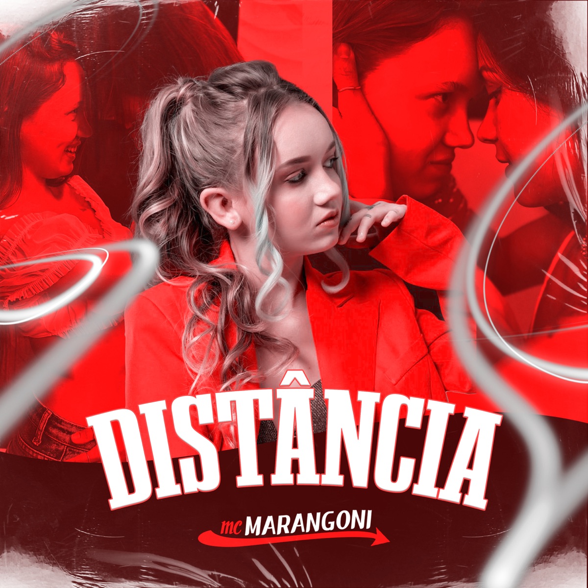 Distância - Single by MC Marangoni & Dan Soares NoBeat album cover