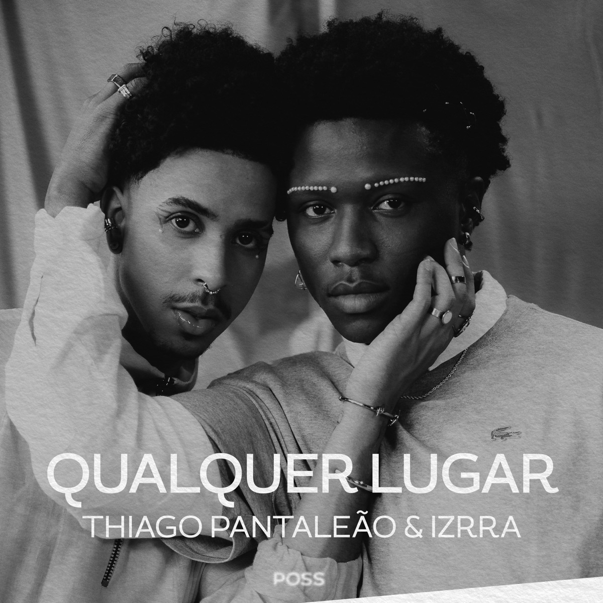 QUALQUER LUGAR - Single by Poss, Thiago Pantaleão, Izrra & Slap album cover