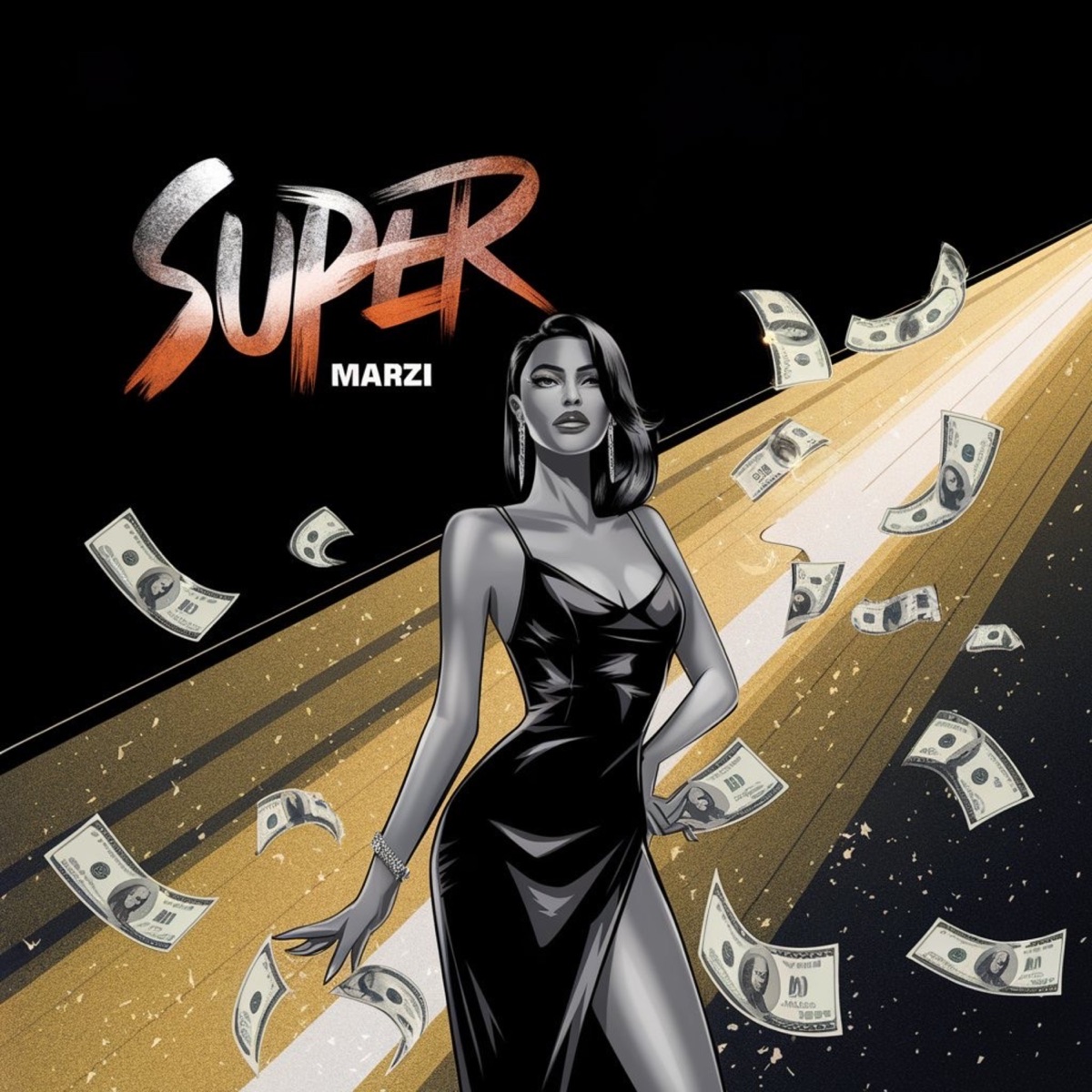 SUPER - Single by Marzi & Sanko album cover