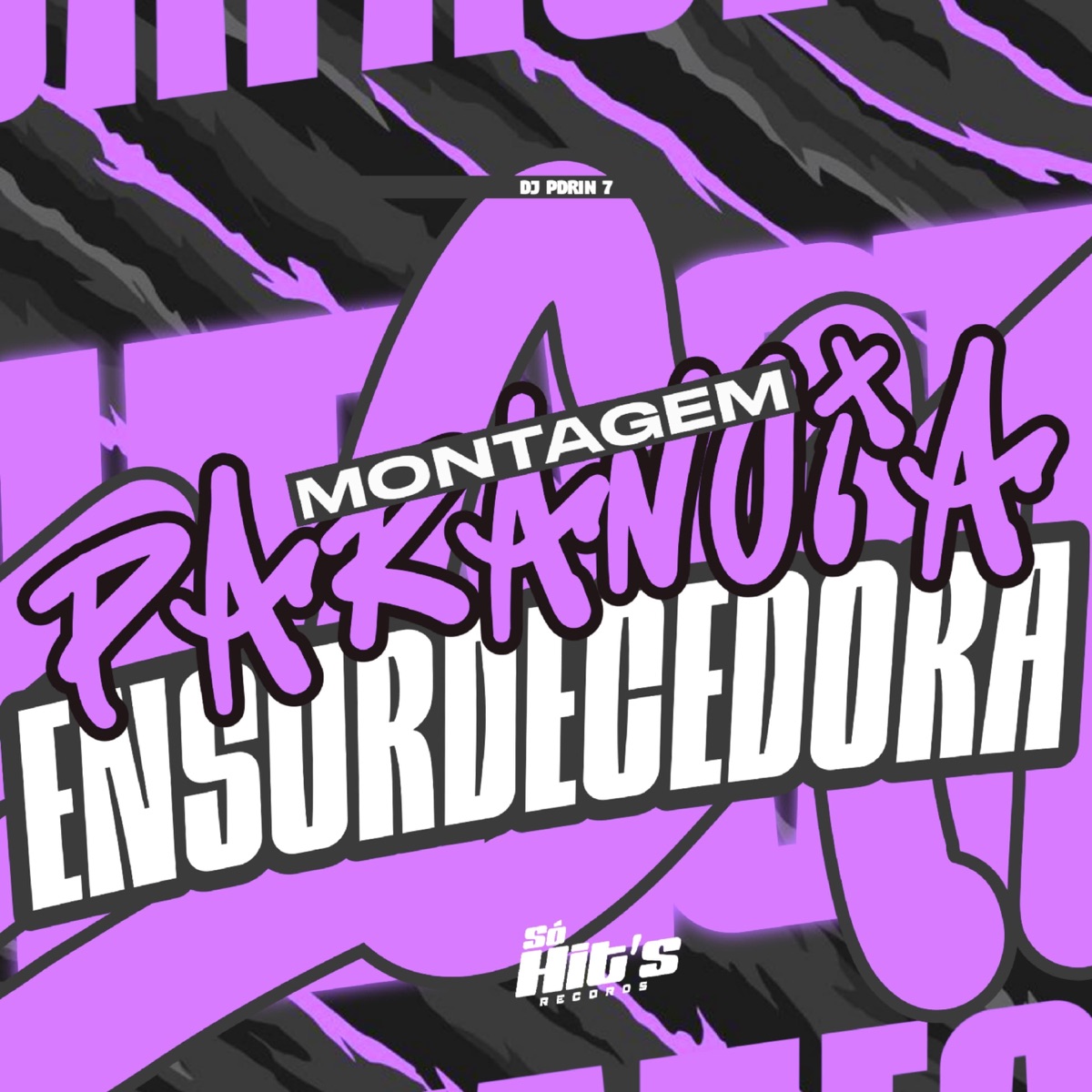 Montagem Paranoia Ensurdecedora - Single by DJ PDRIN7 album cover