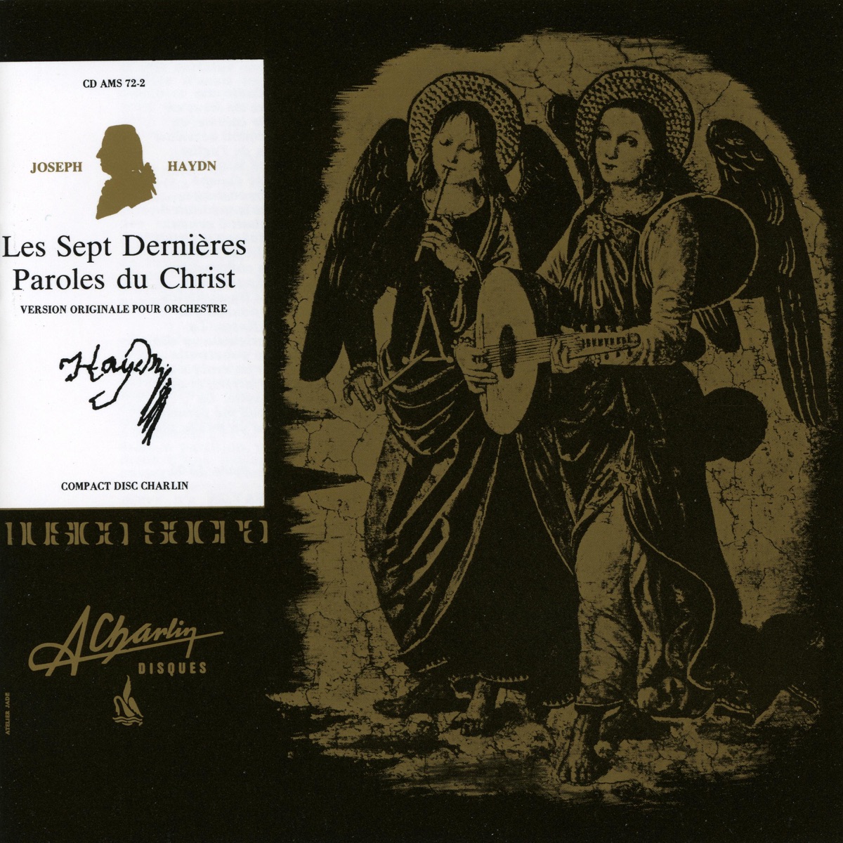 Haydn, Seven last words of Christ in cross, Les sept dernières paroles du Christ en croix by Orchestre de chambre de Catalogne & Antoni Ros-Marba album cover