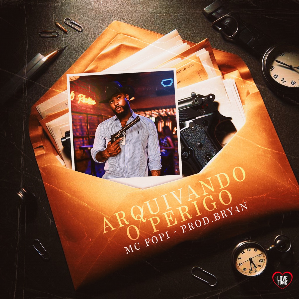 Arquivando o Perigo - Single by MC Fopi & prod.bry4n album cover
