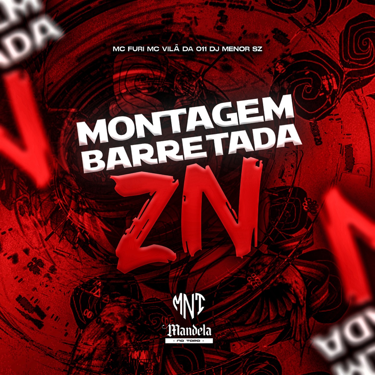 Montagem Barretada Zn - Single by dj menor sz, MC VILÃ DA 011 & MC FURI album cover