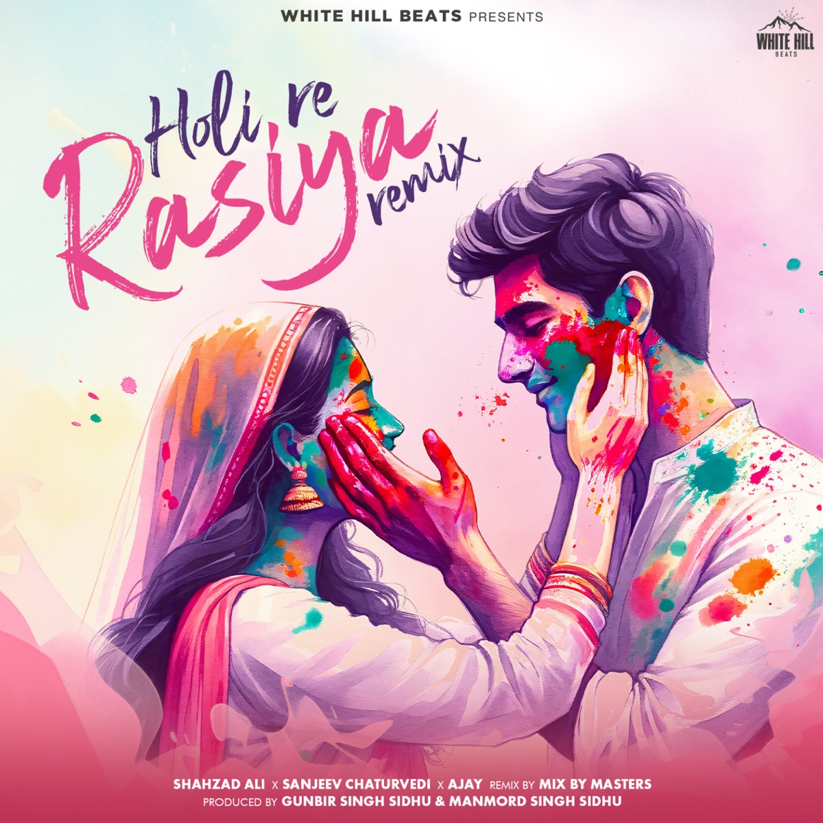 Holi Re Rasiya Remix (Remix Version) - Single by Shahzad Ali, Sanjeev Chaturvedi & Ajay album cover